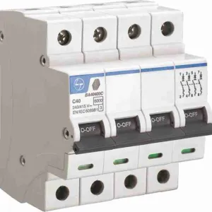 L&T 40A 4 Pole MCB
