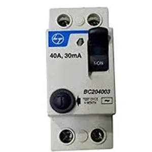 L&T 40 A Double Pole 30mA RCCB  - BC204003