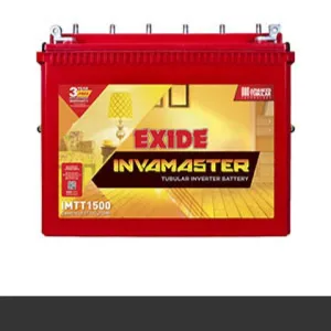 Exide Invamaster 150 AH Tall Tubular Battery (IMTT1500) 60 Months (36+24) 