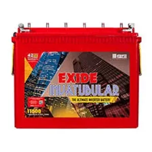 Exide Invatubular 150 AH Tall Tubular Battery (IT500) 66 Months (48 +18) 