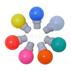 Luker 0.5 Watts Round B22 D Led Bulb ( Night Lamp) 