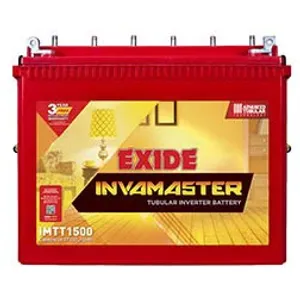 Exide Invamaster 180 AH Tall Tubular Battery (IMTT1800) 60 Months (36 +24) 