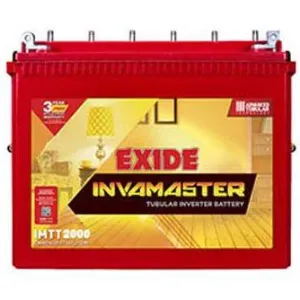 Exide Invamaster 230 AH Tall Tubular Battery (IMTT12300) 60 Months (36 +24) 