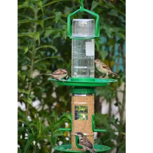 Modern Bird Feeder & Bath
