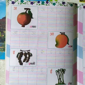 303  Class Nur , Hindi , How to write Hindi Varnamala