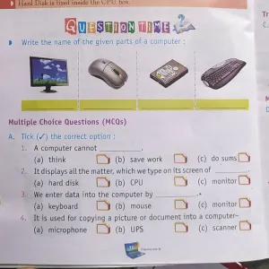 2503 Class 2 computer  chapter 1 , computer task