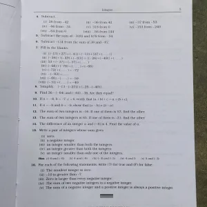 5907  RS Agrawal math for class 7 ex.1a(7-11)