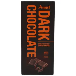 Amul Dark Chocolate- 55% Rich In Cocoa