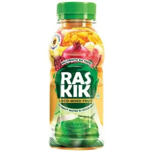 RASKIK Coco-Mixed Fruit Coconut Water - Highly Nutritious, Rich In Carbohydrates, Sodium