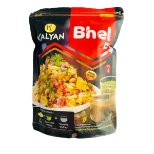 Kalyan Bhel with Tamarind & Chilly Chutney
