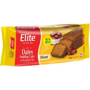 Elite Dates Pudding Cake (Sliced)