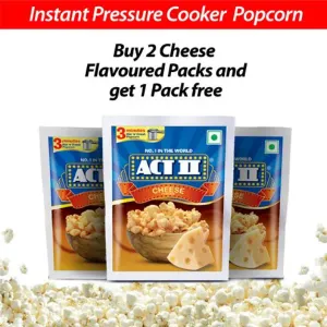 ACT II Instant Popcorn Value Pack - Cheese, (Buy 2 Get 1 Free)