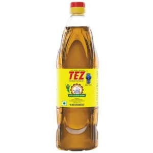 Tez Oil - Mustard (Kachchi Ghani)Tez Oil - Mustard (Kachchi Ghani)