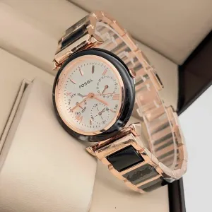 Fossil Ladies watch all Crono working