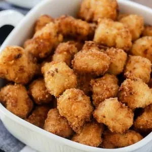 Chilli garlic potato shots