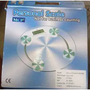 MCP round digital weighing body scale