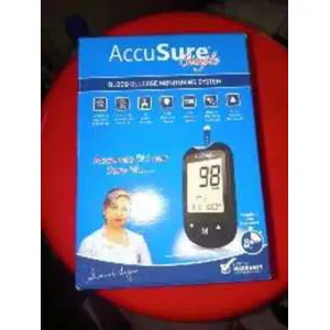 Accusure simple blood glucose monitor