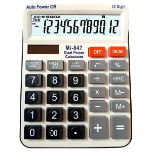 Amigo Mi-847 Basic Check and Correct Calculator