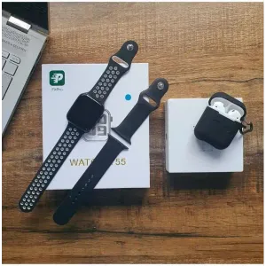 Apple (Watch 55 + Airpods 2 combo) clone