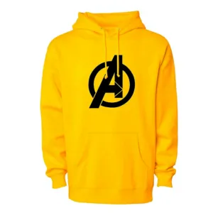 Regular Fit Avengers Printed Cotton Hoodie 