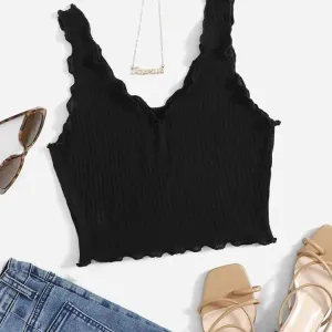 Lettuce viatrim crop top 