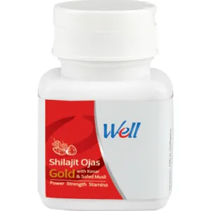 Well Shilajit Ojas Gold With Kesar & Safed Musli
Capsules 30 N