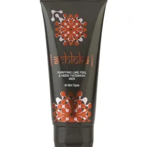 Schloka Purifying Lime Peel & Neem Face Wash (Men) 60ml