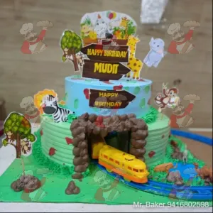 Jungle Theme cake