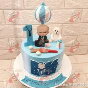 Boss Baby theme cake