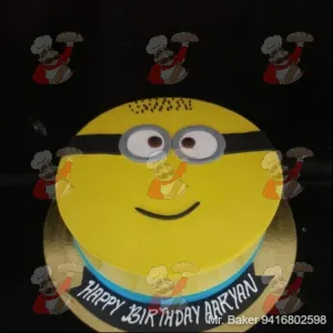 Minion theme Cake