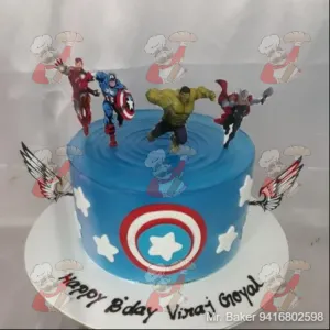 Avengers theme Cake