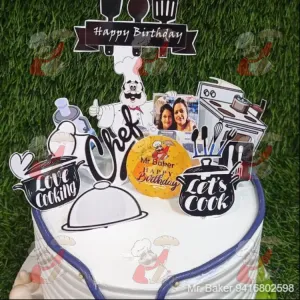 Chef Theme cake