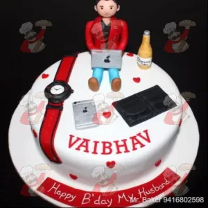 Work Theme cake 