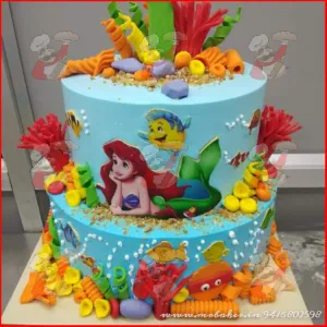 Mermaid Theme cake