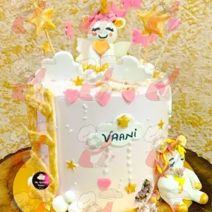 Unicorn semi fondant