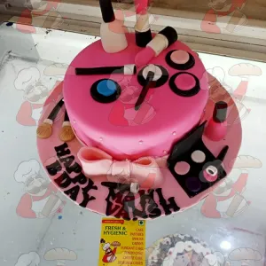 Makeup pink theme