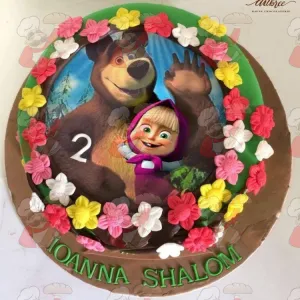 Masha photocake