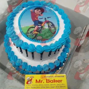 2 tier Photocake