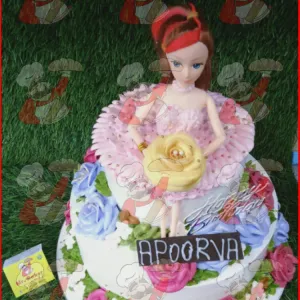 Doll cake 2tier