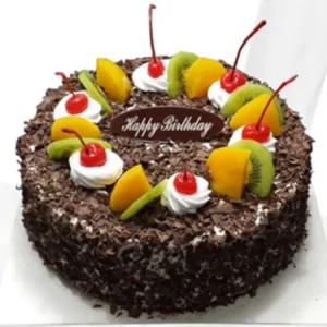 Black forest fruit cake