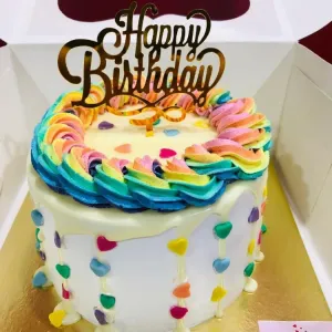 Birthday cake Colorful 