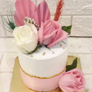 Pink Rose cake
