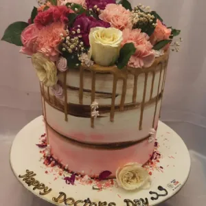 Rose bunch cake