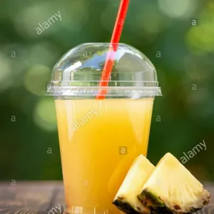 Pineapple milkshake