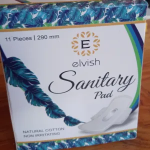 Natural cotton sanitary pad 11pc