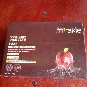 Apple cider vinegar soap