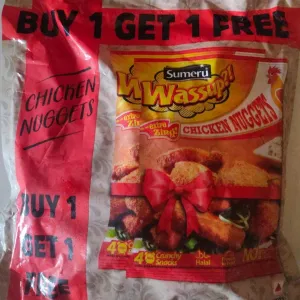 Wassup chicken nuggets buy 1 get 1 free