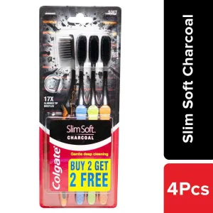 Colgate charcoal toothbrush buy 2 get 2 free
