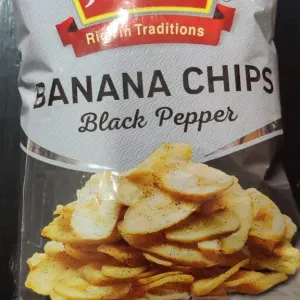 Banana chips black pepper
