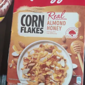 Corn flakes real almond honey